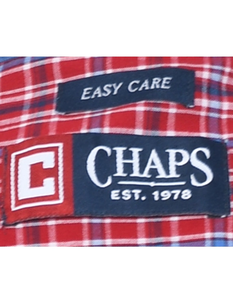 Chaps Checked Shirt - M