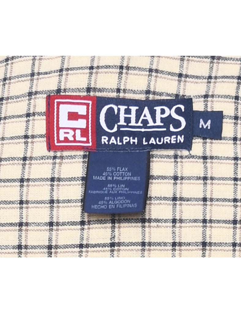 Chaps Checked Shirt - M