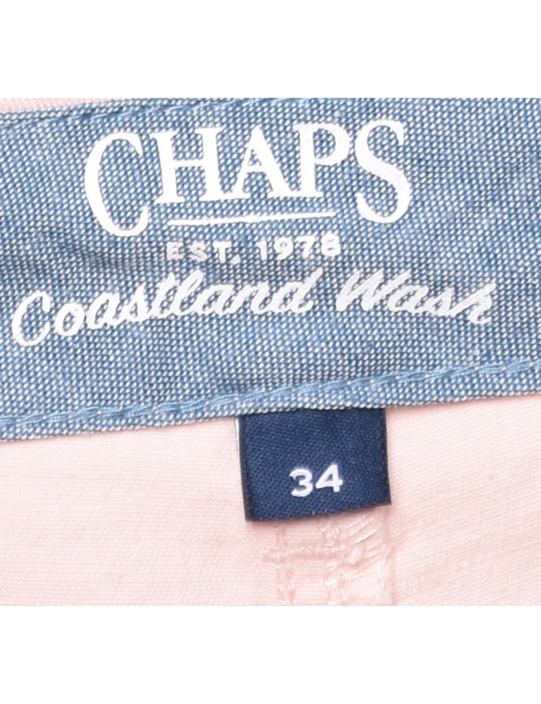 Chaps Pale Pink Shorts - W34 L8
