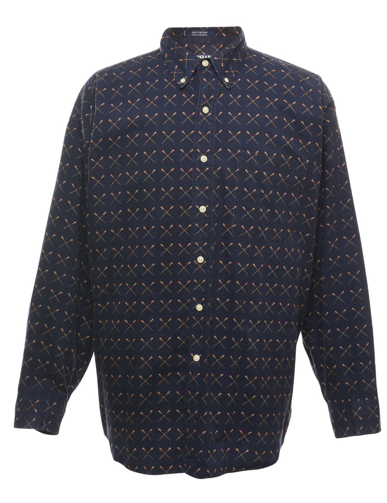 Chaps Patterned Shirt - XL