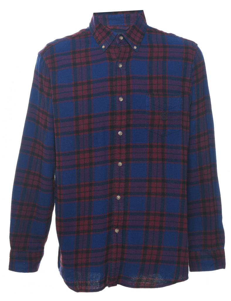 Chaps Plaid Shirt - L
