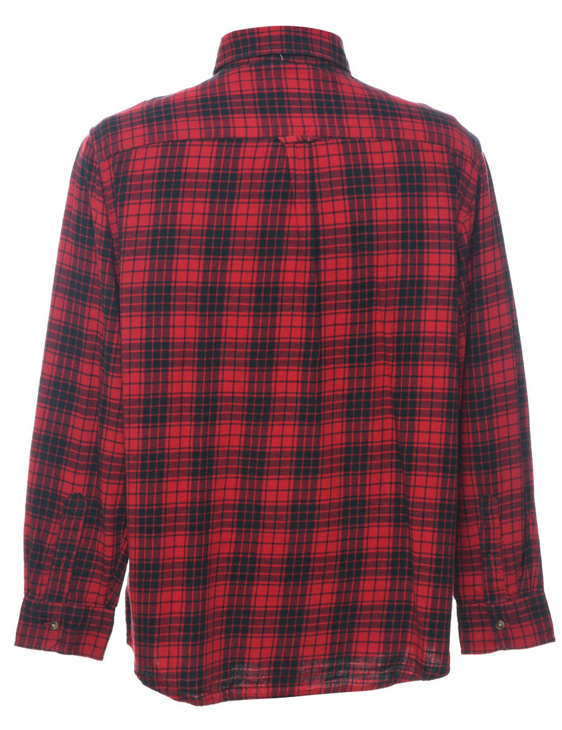 Chaps Plaid Shirt - L