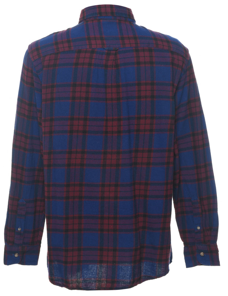 Chaps Plaid Shirt - L