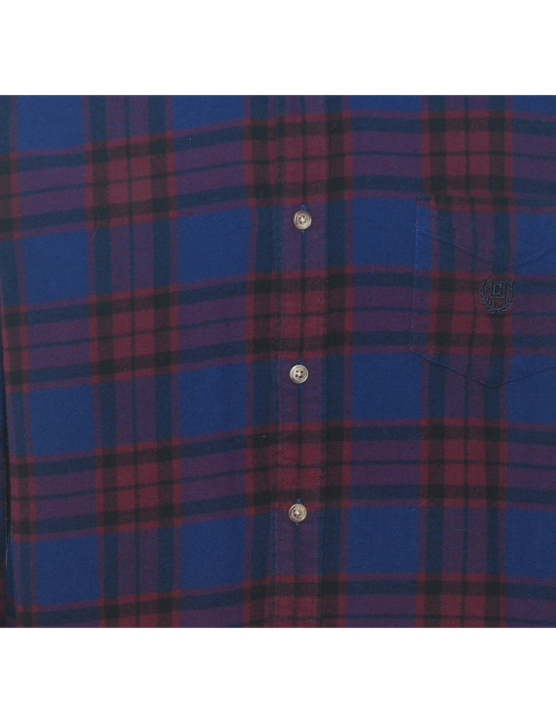 Chaps Plaid Shirt - L