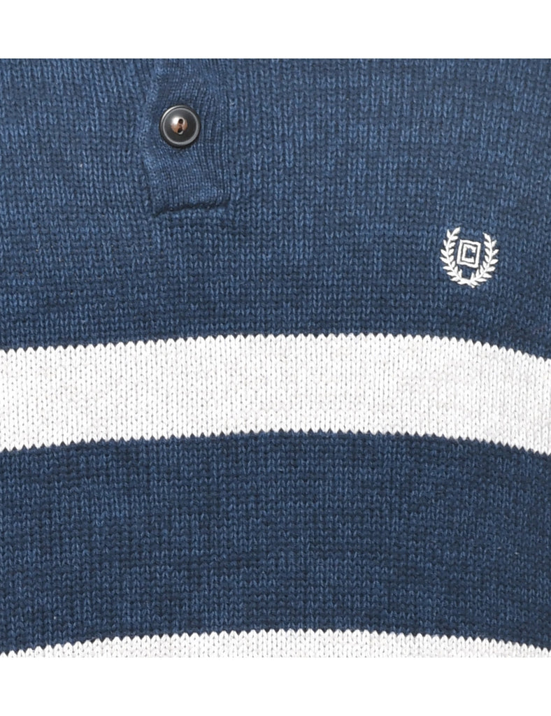 Chaps Striped Jumper - L