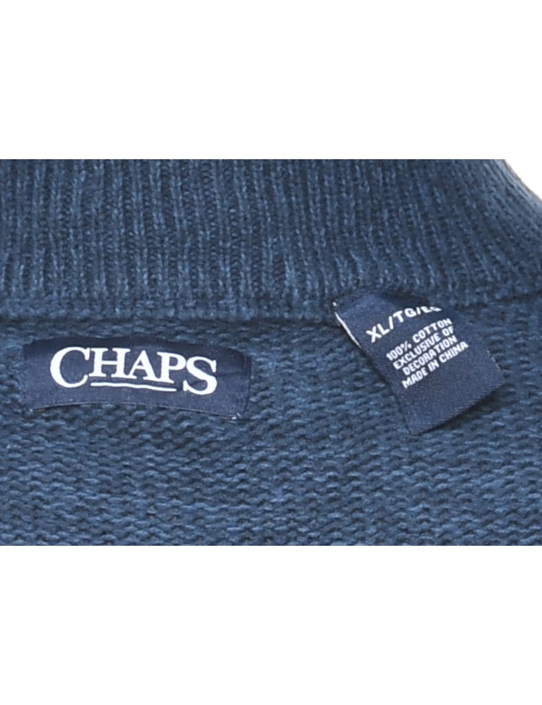 Chaps Striped Jumper - XL