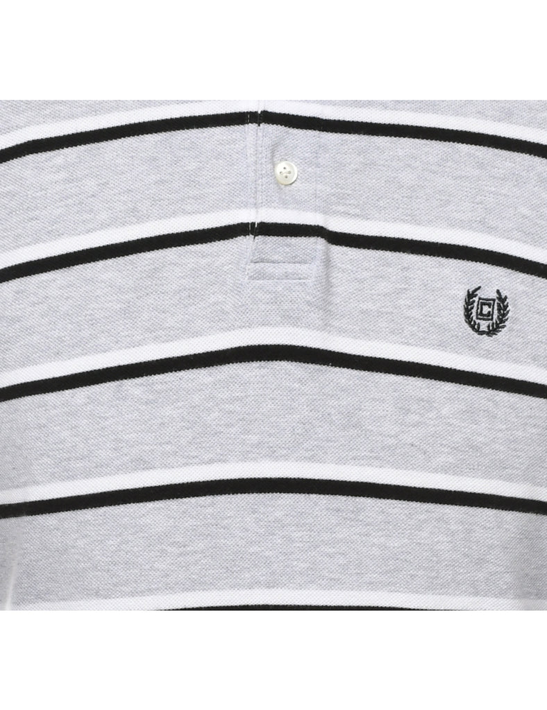 Chaps Striped Polo Shirt - L