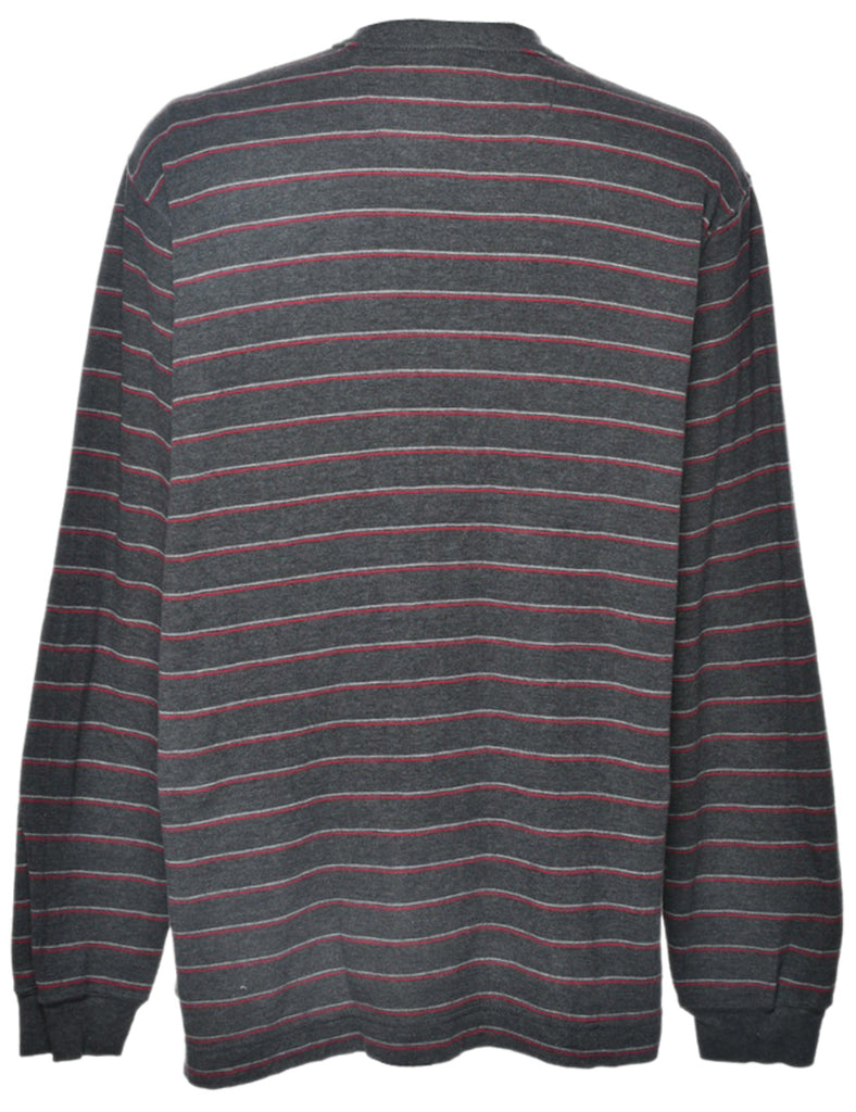 Chaps Striped Printed T-shirt - XL