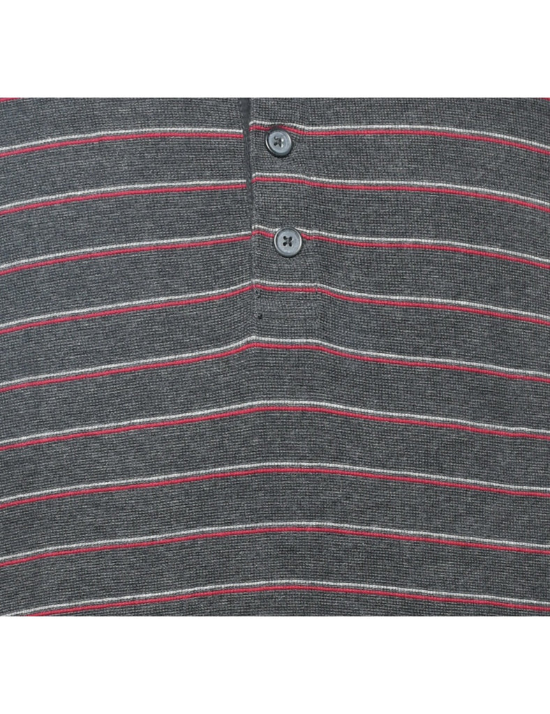 Chaps Striped Printed T-shirt - XL