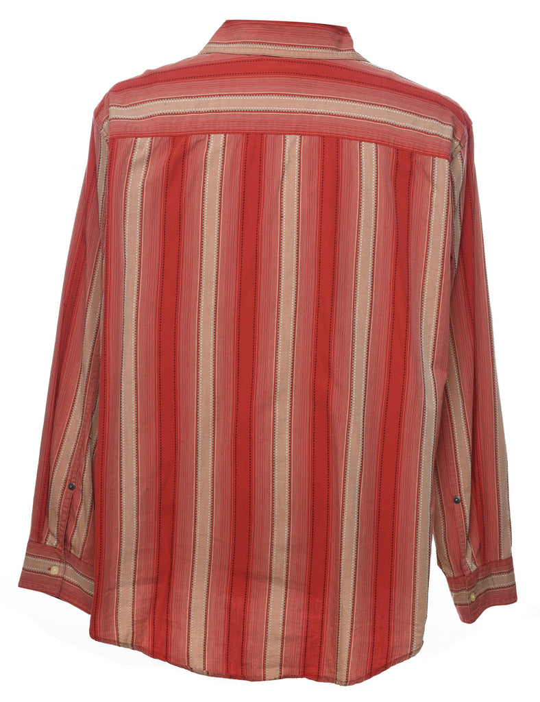 Chaps Striped Shirt - L