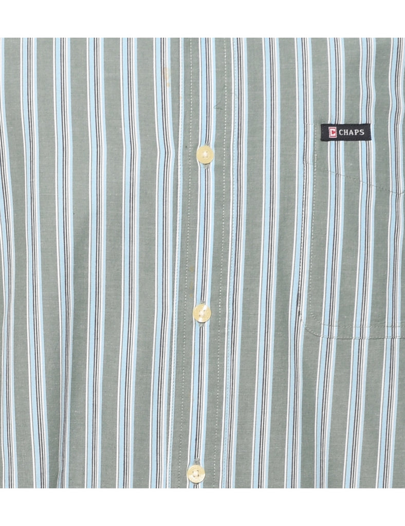 Chaps Striped Shirt - L
