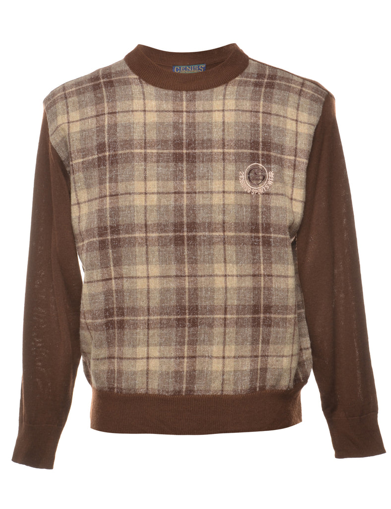Checked Jumper - S