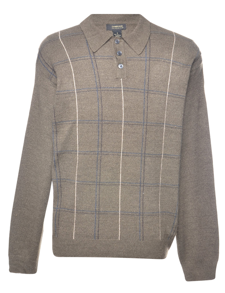 Checked Jumper - L