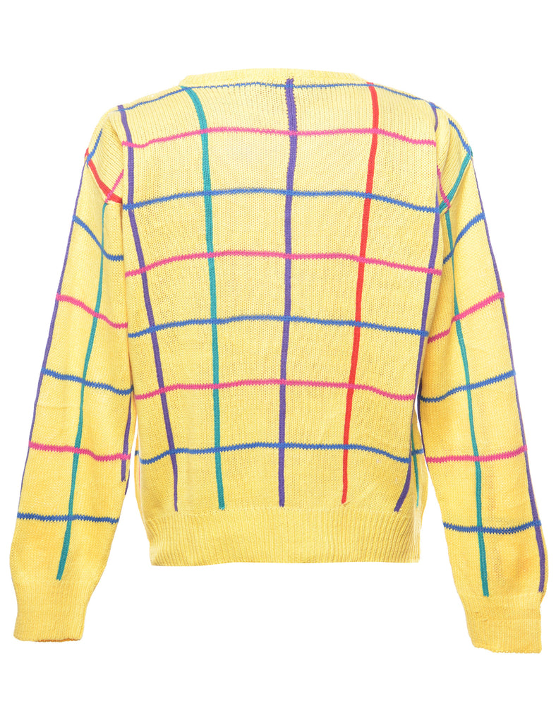 Checked Jumper - M