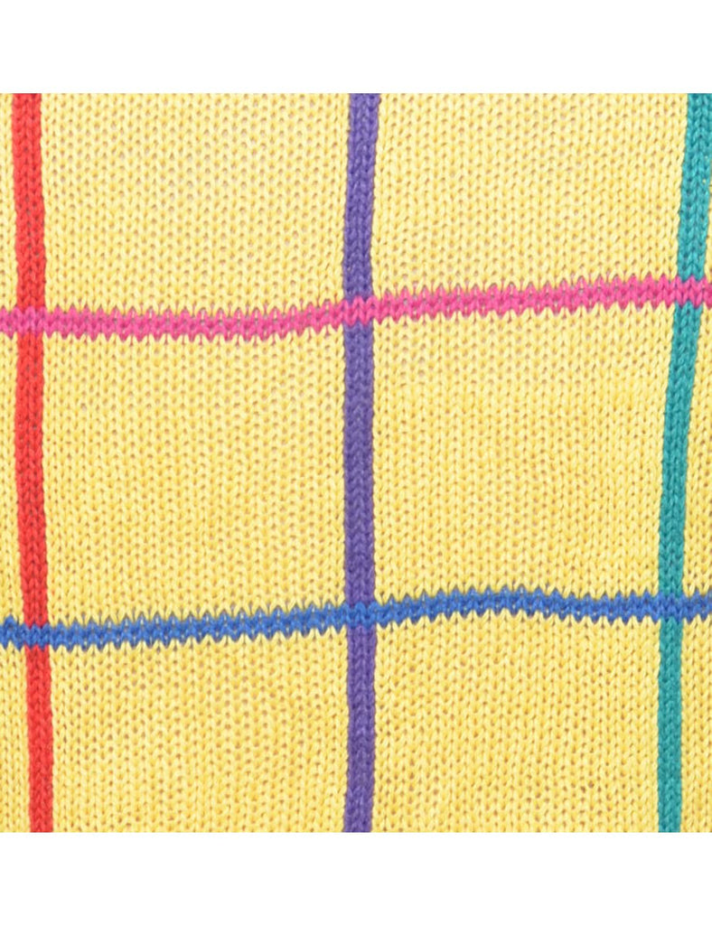 Checked Jumper - M