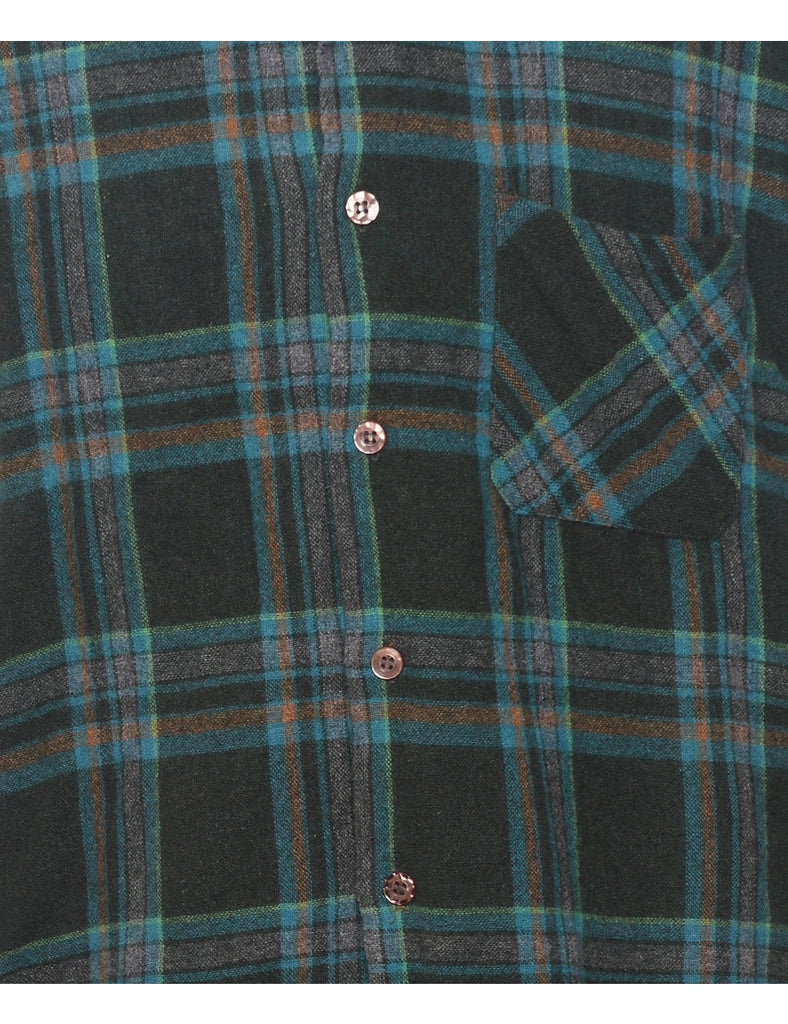 Checked Vintage Multi-Colour Shirt - L