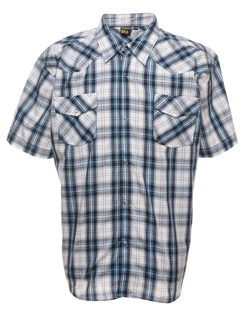 Checked Western Shirt - XL