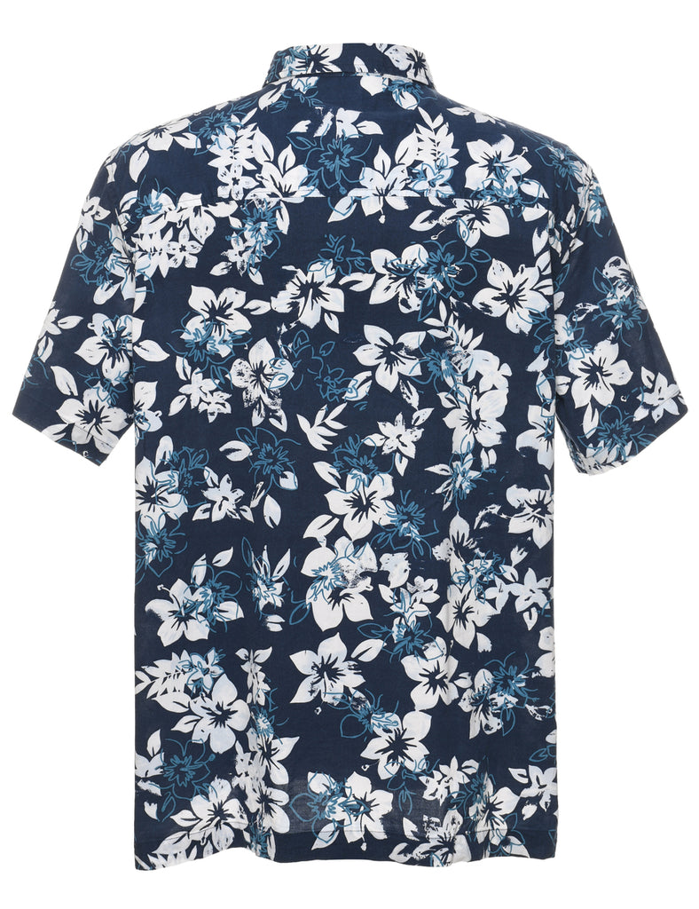 Cherokee Floral Hawaiian Shirt - L