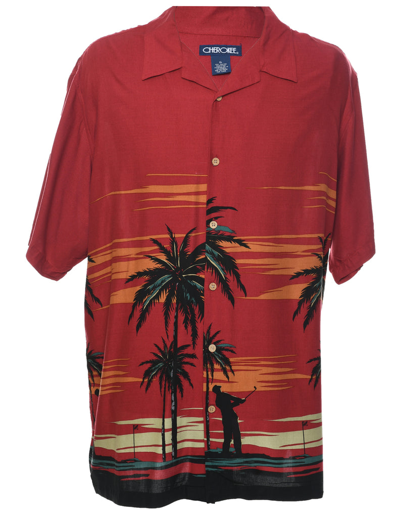 Cherokee Tropical Hawaiian Shirt - XL