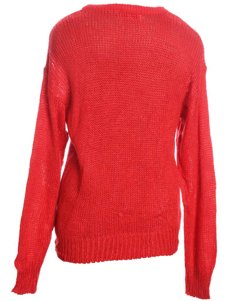 Christmas Tree Design Jumper - S