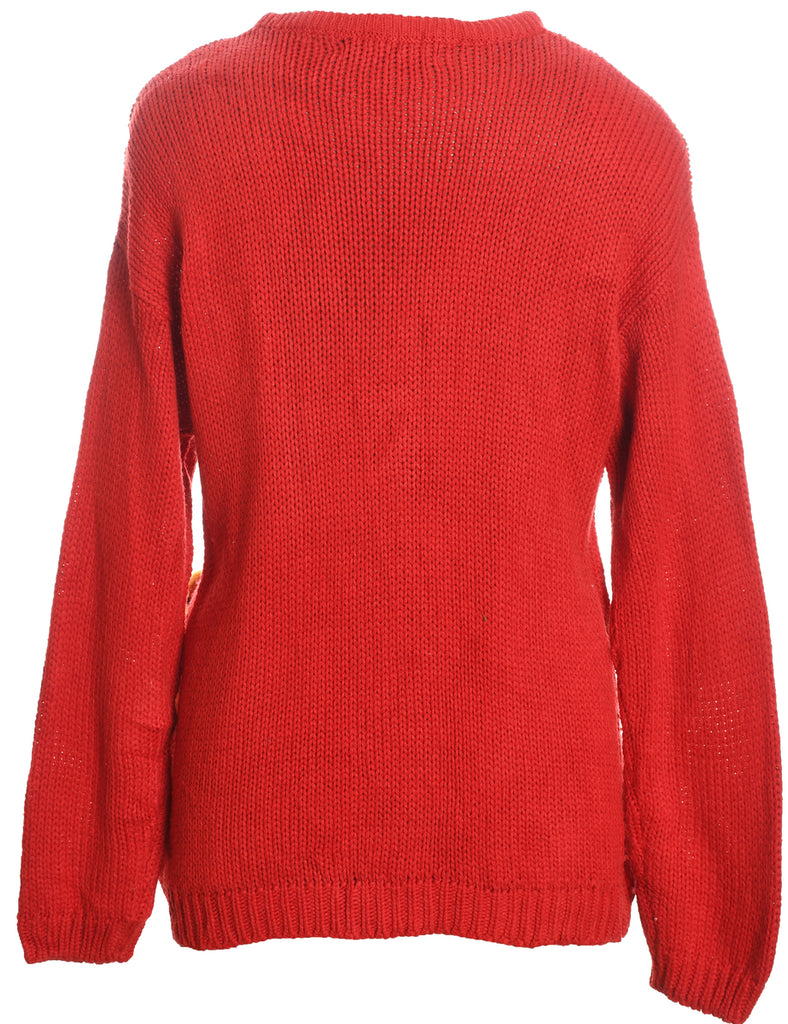 Christmas Tree Design Jumper - M