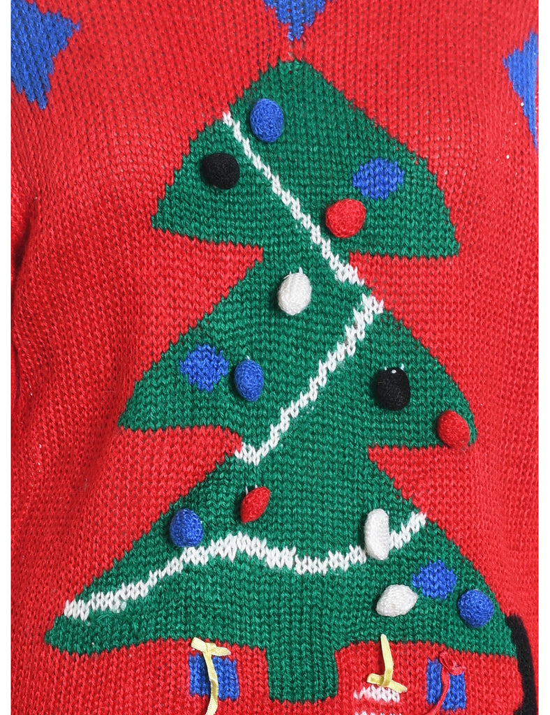 Christmas Tree Design Jumper - S