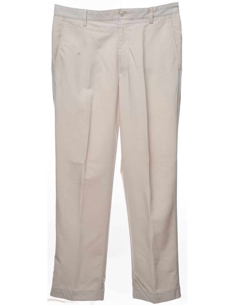 Classic Beige Trousers - W34 L30