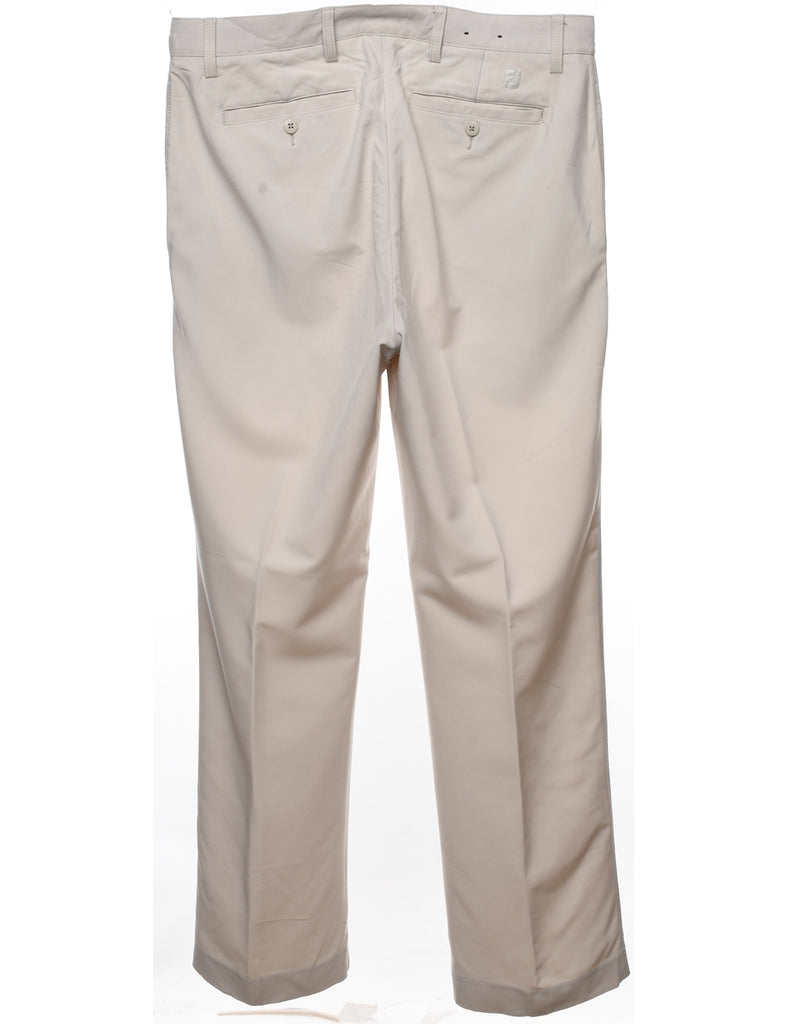 Classic Beige Trousers - W34 L30