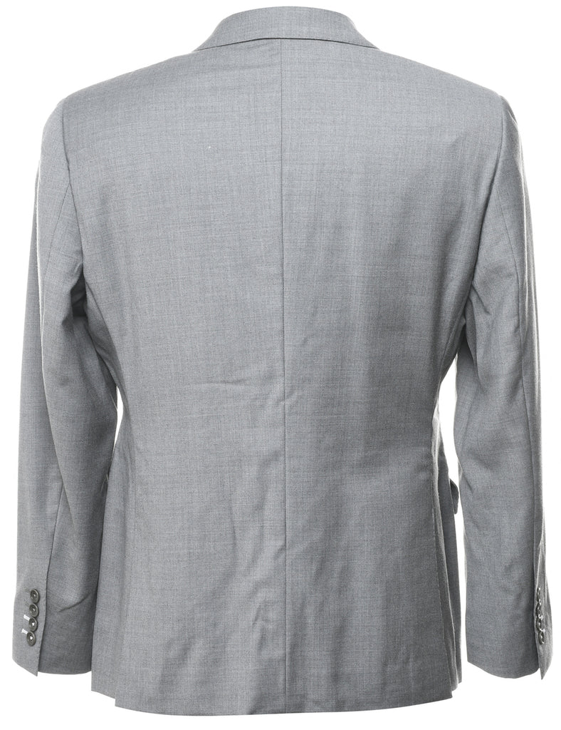 Classic Grey Blazer - L