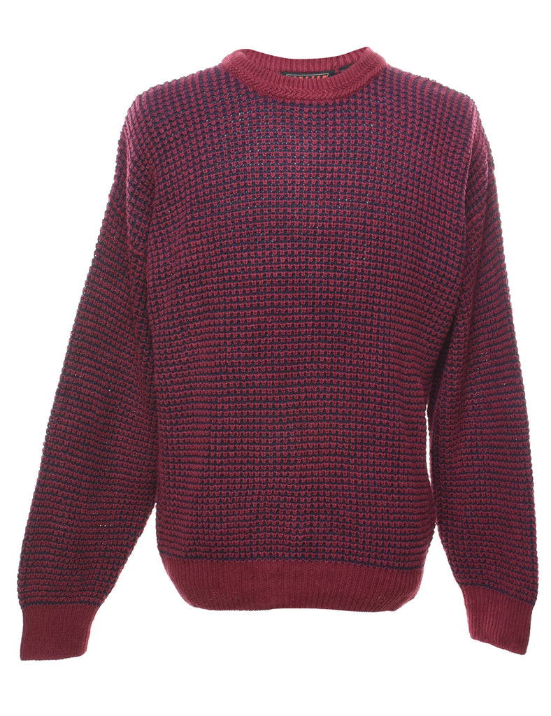 Classic Magenta Jumper - L