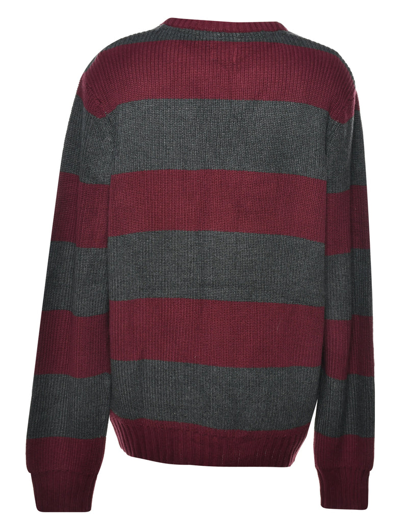 Colour Block Jumper - L