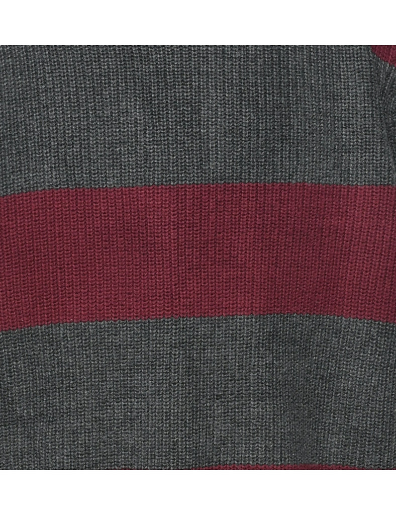 Colour Block Jumper - L