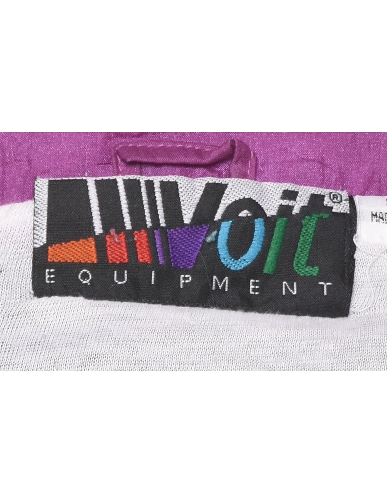 Colour Block Nylon Jacket - XL
