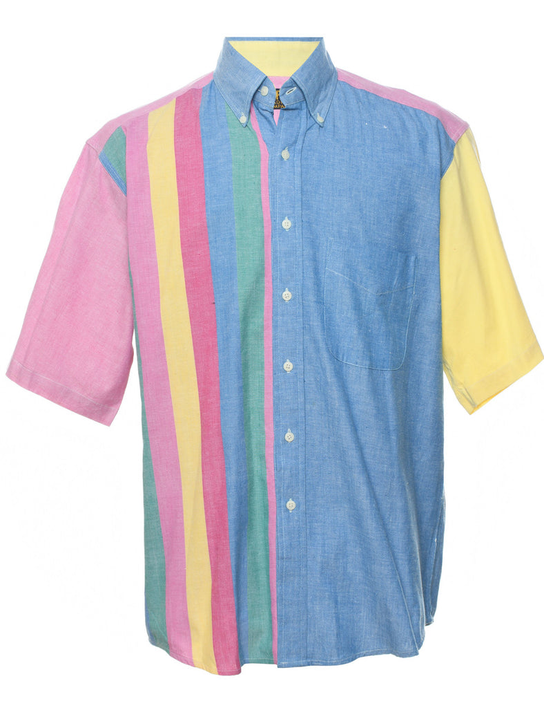 Colour Block Shirt - M
