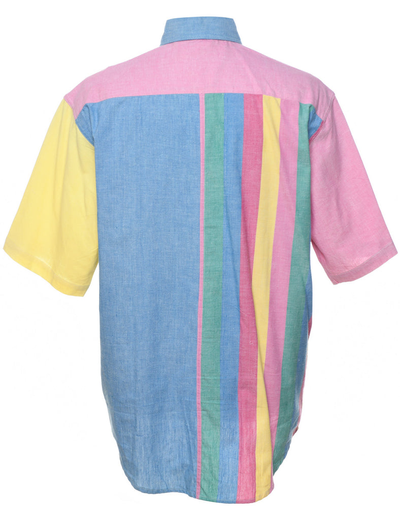 Colour Block Shirt - M