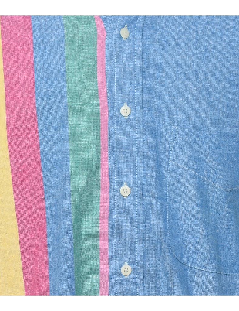 Colour Block Shirt - M
