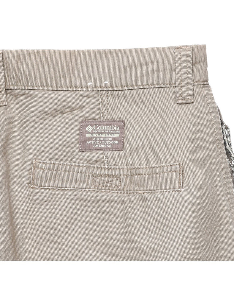 Columbia Beige Cargo Trousers - W34 L30
