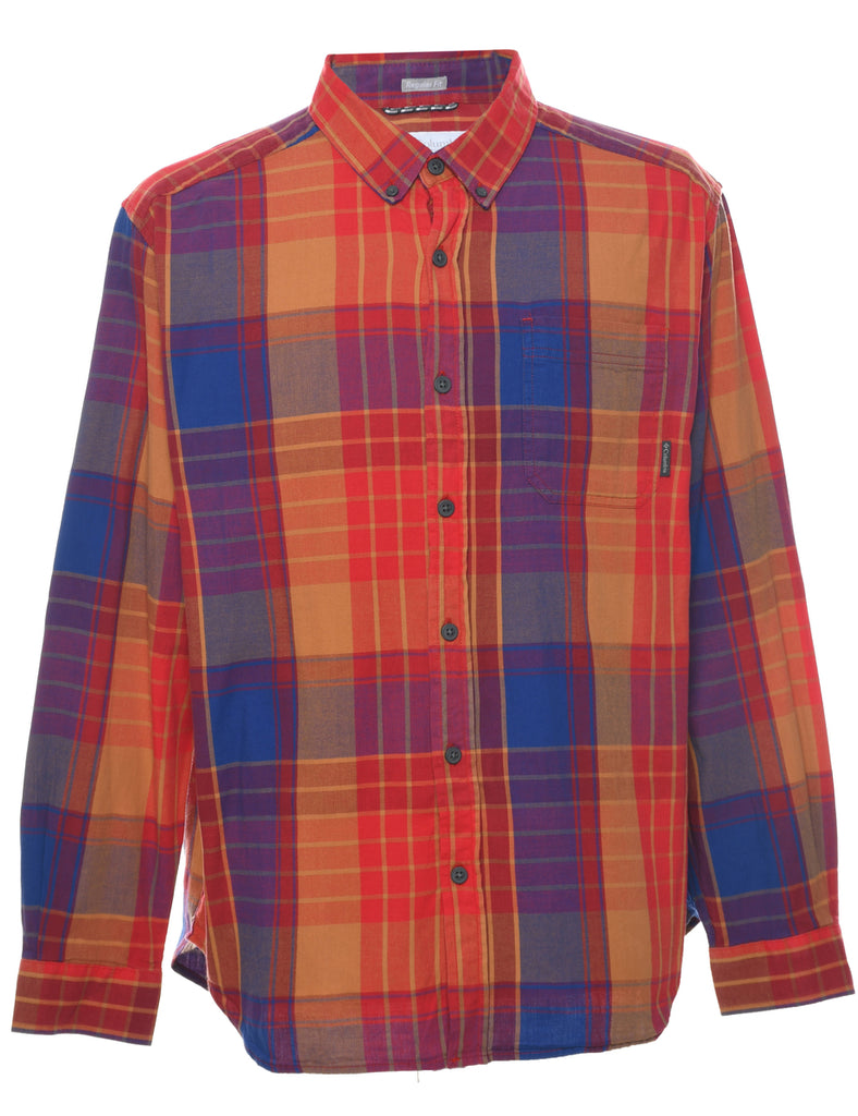 Columbia Checked Shirt - L