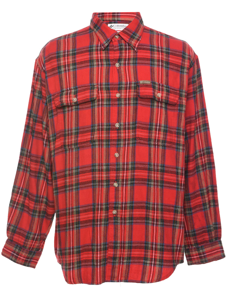 Columbia Checked Shirt - L
