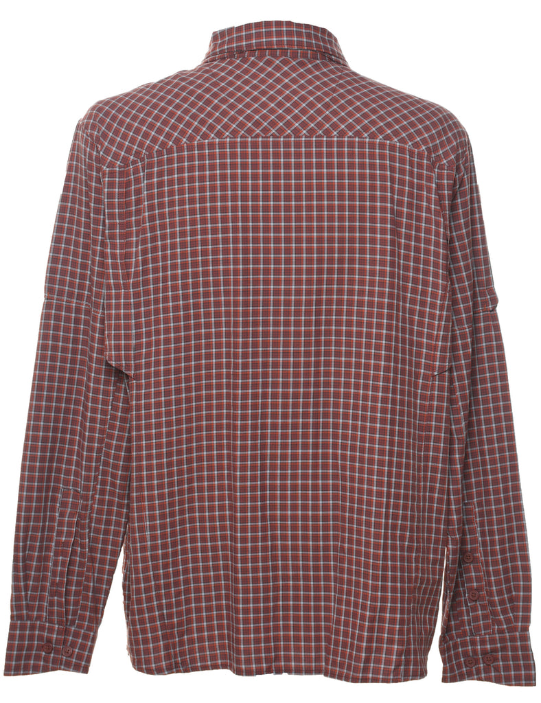 Columbia Checked Shirt - L