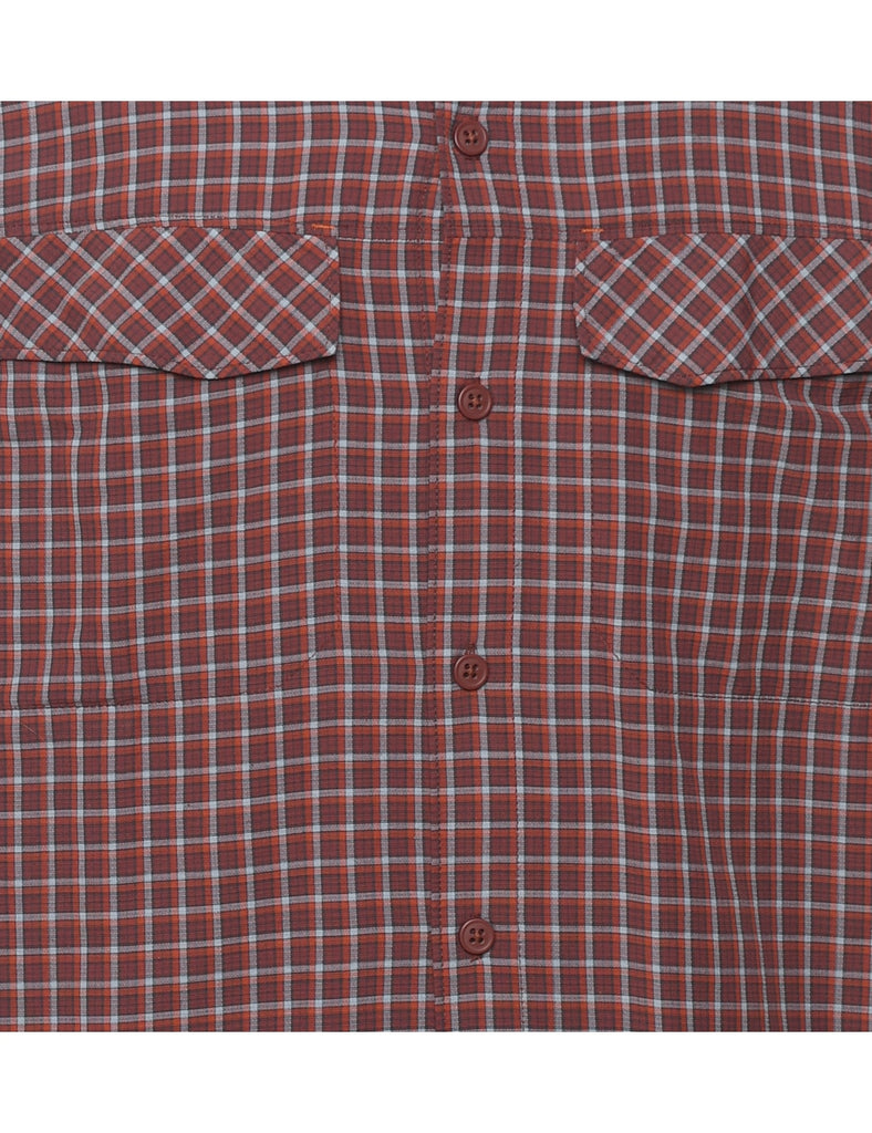 Columbia Checked Shirt - L