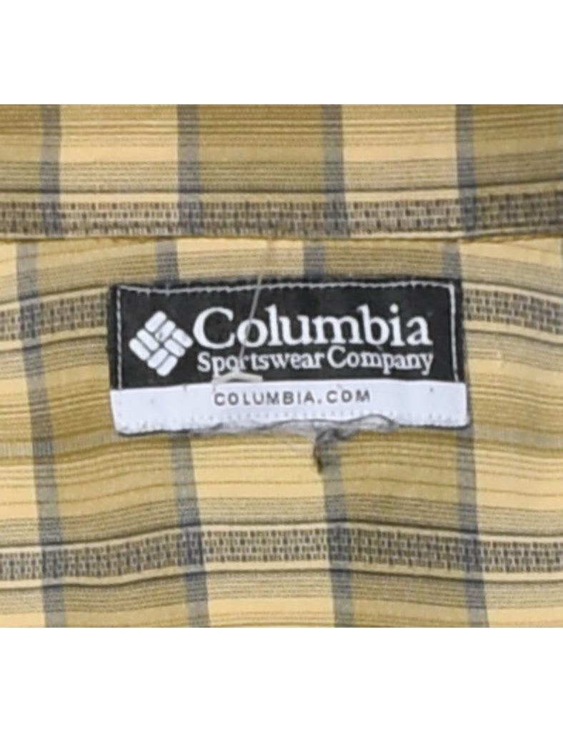 Columbia Checked Shirt - L