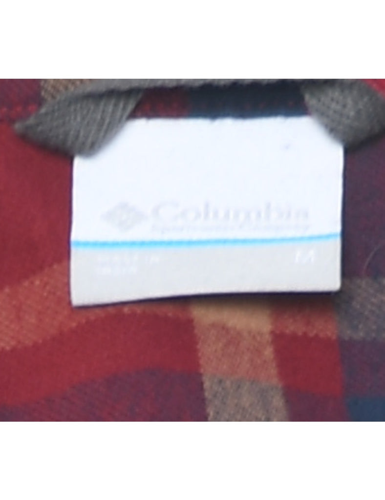 Columbia Checked Shirt - M