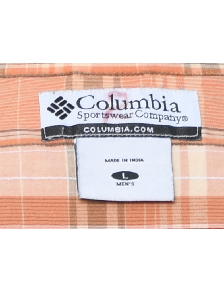 Columbia Checked Shirt - L