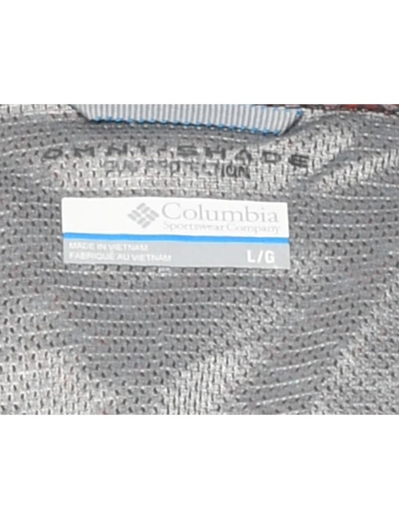Columbia Checked Shirt - L