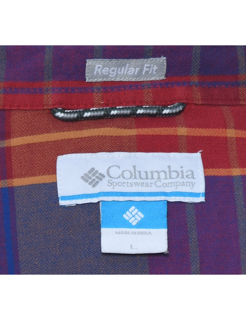 Columbia Checked Shirt - L