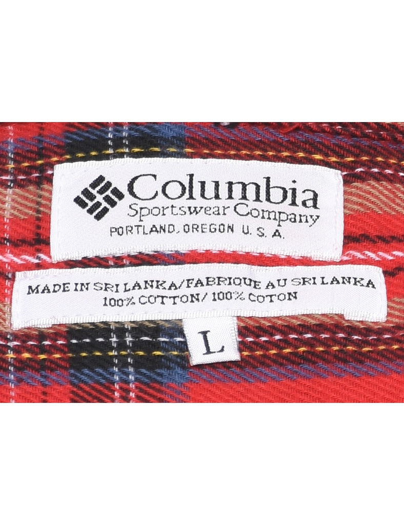 Columbia Checked Shirt - L