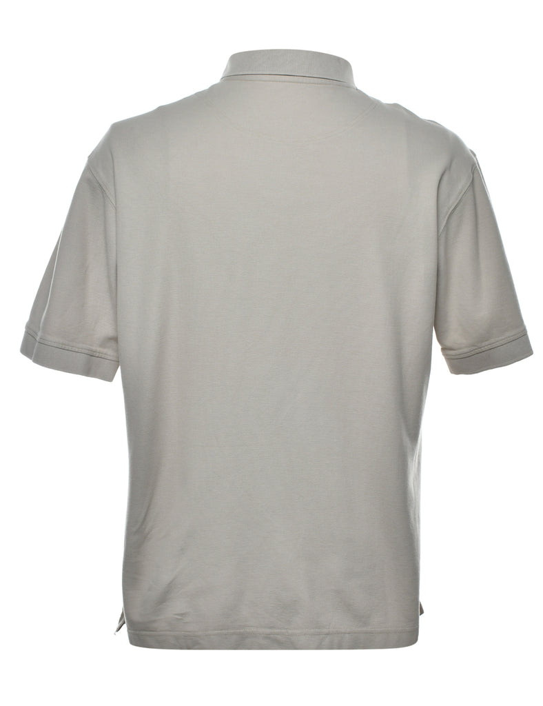 Columbia Light Grey Polo T-shirt - M