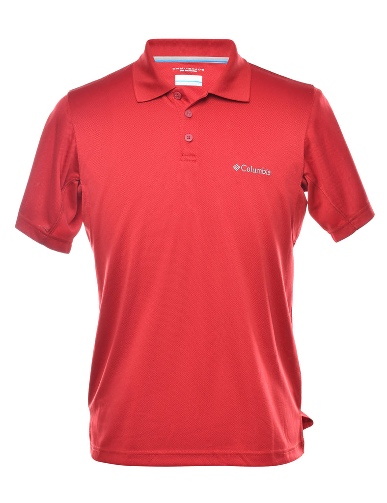 Columbia Red Polo Shirt - S