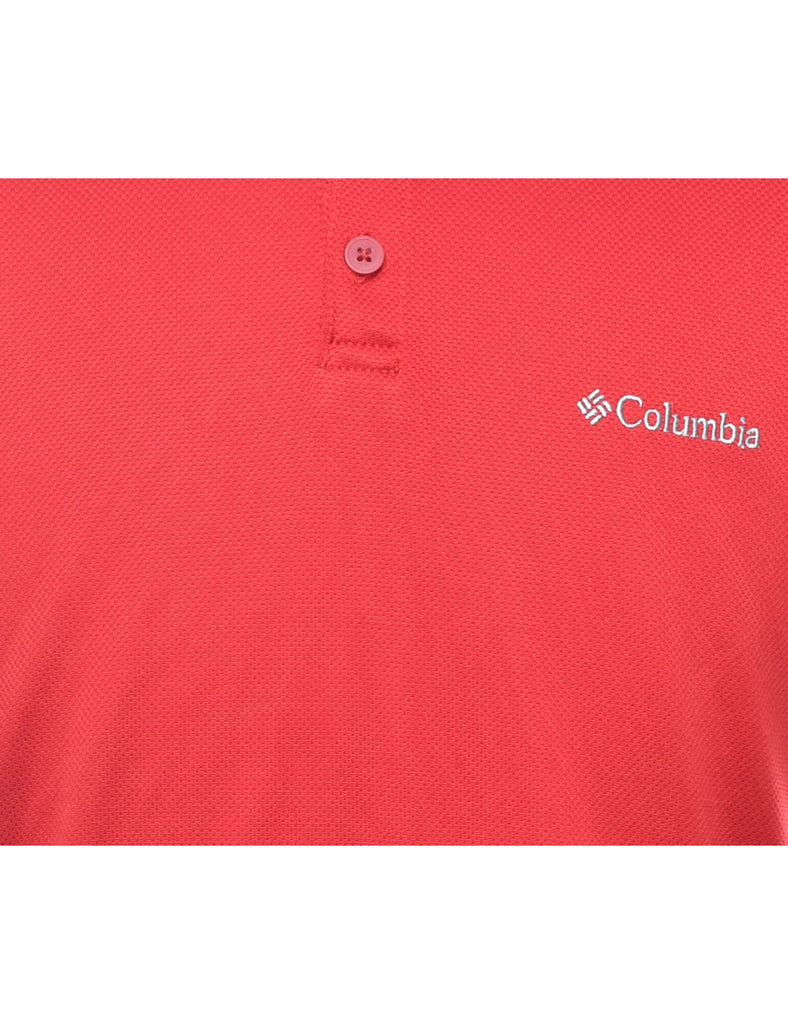 Columbia Red Polo Shirt - S